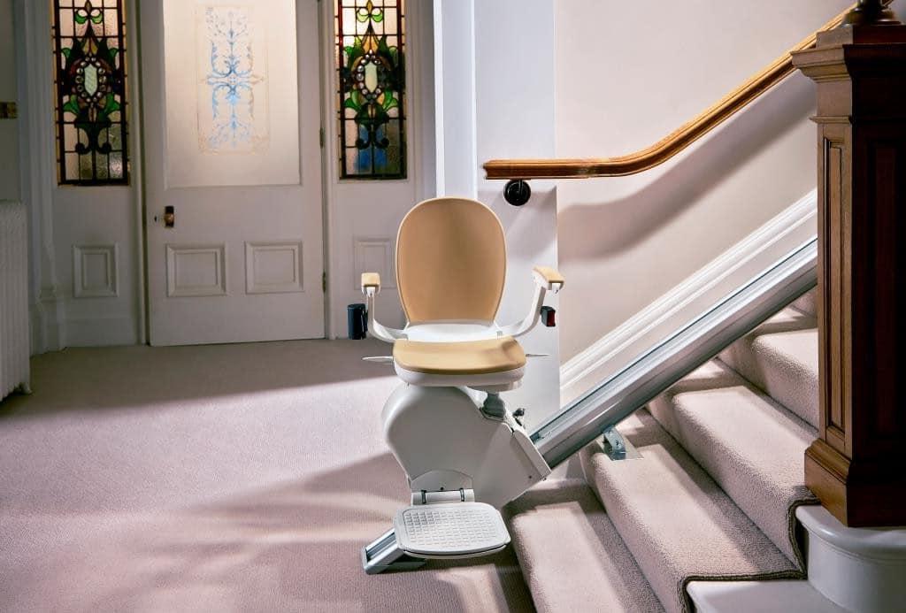 Acorn Straight Stair Chair 130 bottom of stairs